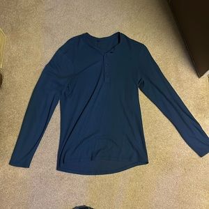 lululemon long sleeve blue shirt• medium• men’s